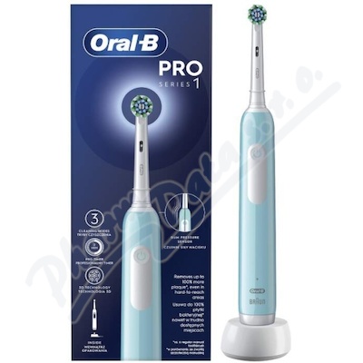 Oral-B Pro Series 1 Carib.Blue el.zub.kat.+poud.