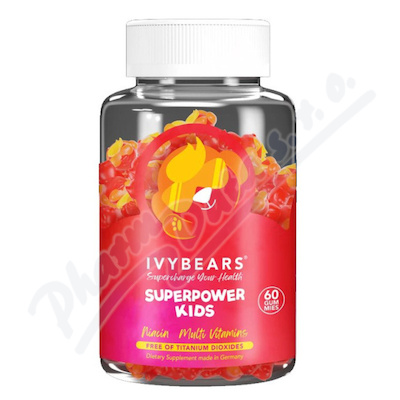 IVYBEARS SUPERPOWER KIDS vitamíny pro děti 60ks