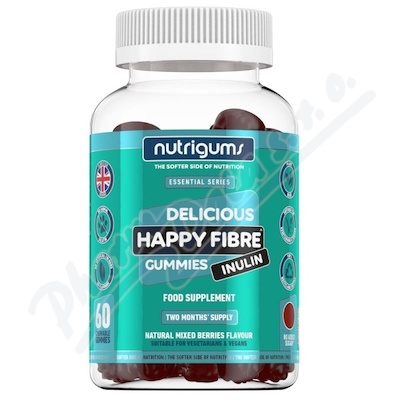 Nutrigums Happy Fibre Inulin gummies 60ks