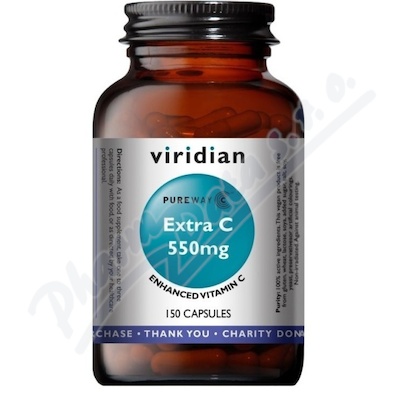 Viridian Extra C 550mg cps.150
